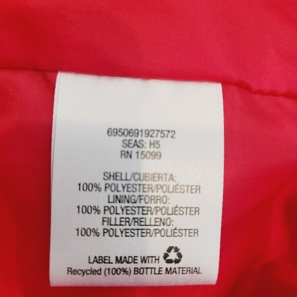 Laura Scott Red Quilted Mock-Neck Puffer Vest - Picture 7 of 8